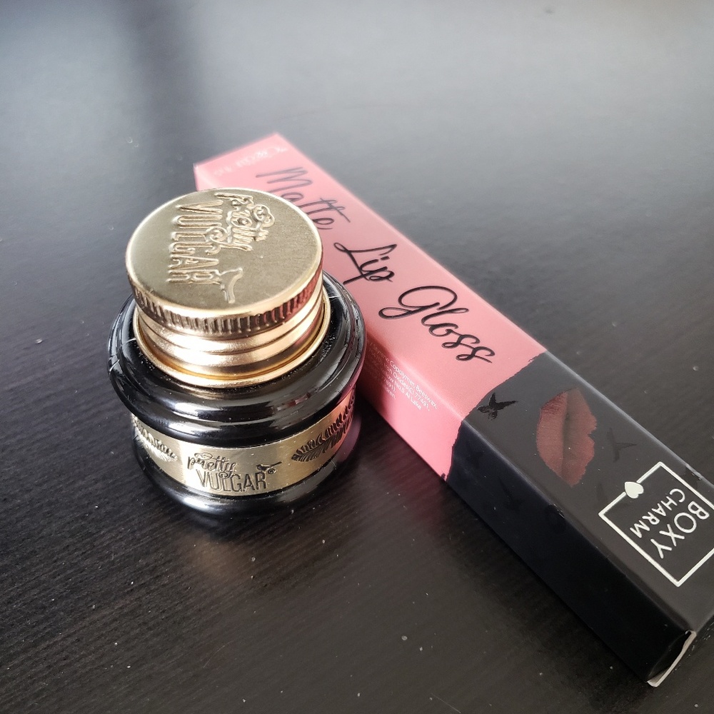 Pretty Vulgar Ink Gel Eyeliner and Matte Lip Gloss